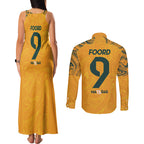 Caitlin Foord Australia Matildas Couples Matching Tank Maxi Dress and Long Sleeve Button Shirt