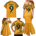 Caitlin Foord Australia Matildas Family Matching Mermaid Dress and Hawaiian Shirt