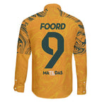 Caitlin Foord Australia Matildas Family Matching Puletasi and Hawaiian Shirt