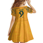 Caitlin Foord Australia Matildas Family Matching Summer Maxi Dress and Hawaiian Shirt