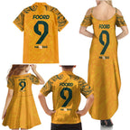 Caitlin Foord Australia Matildas Family Matching Summer Maxi Dress and Hawaiian Shirt