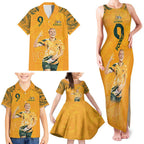 Caitlin Foord Australia Matildas Family Matching Tank Maxi Dress and Hawaiian Shirt