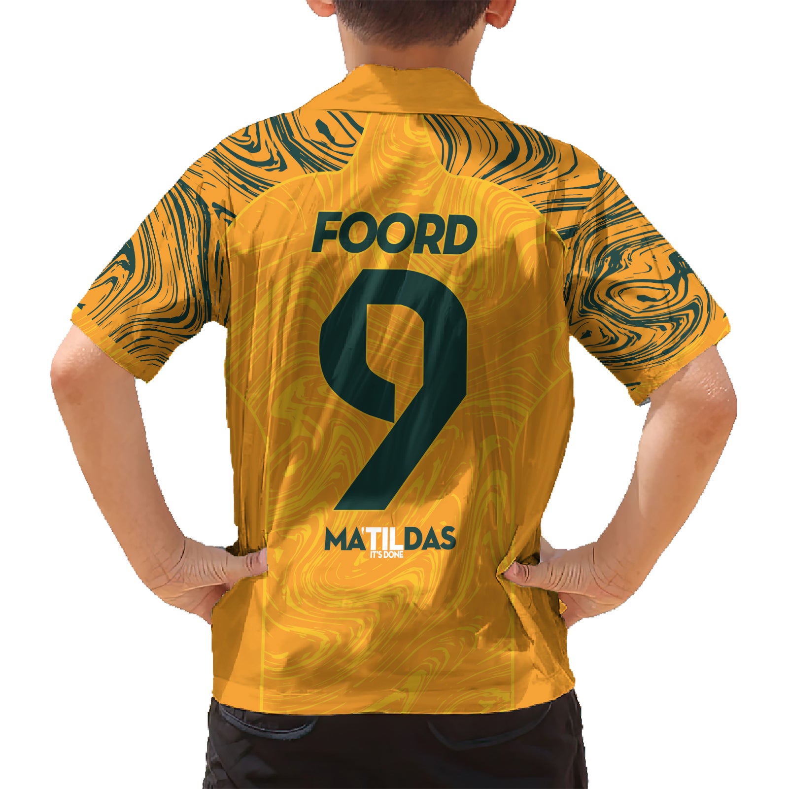 Caitlin Foord Australia Matildas Kid Hawaiian Shirt