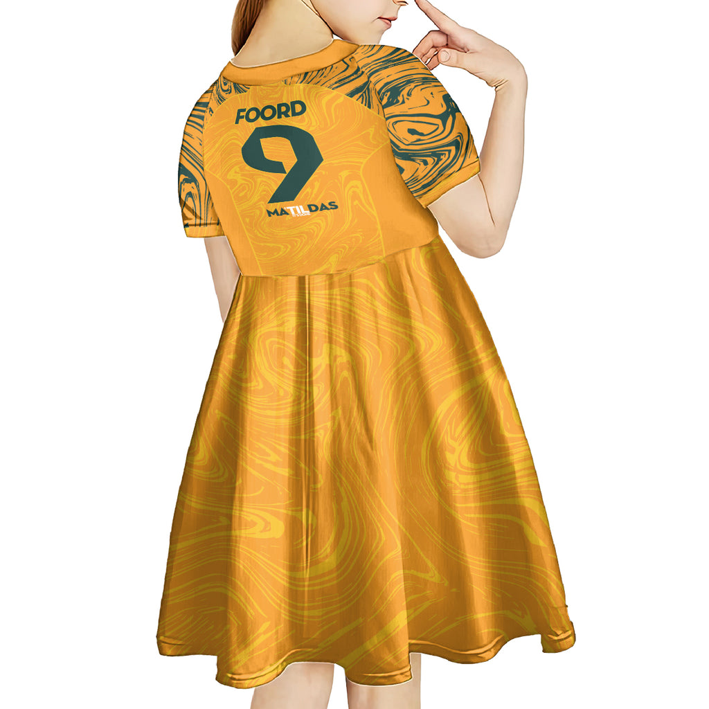 Caitlin Foord Australia Matildas Kid Short Sleeve Dress