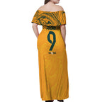 Caitlin Foord Australia Matildas Off Shoulder Maxi Dress