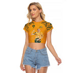 Caitlin Foord Australia Matildas Raglan Cropped T Shirt