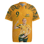 Caitlin Foord Australia Matildas Rugby Jersey