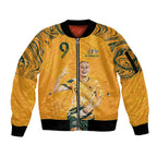 Caitlin Foord Australia Matildas Sleeve Zip Bomber Jacket