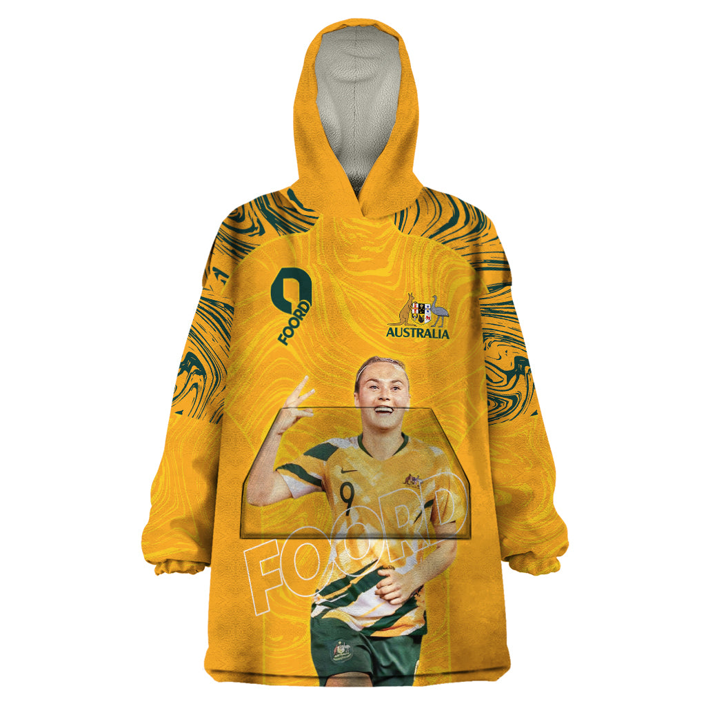 Caitlin Foord Australia Matildas Wearable Blanket Hoodie