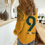 Caitlin Foord Australia Matildas Women Casual Shirt