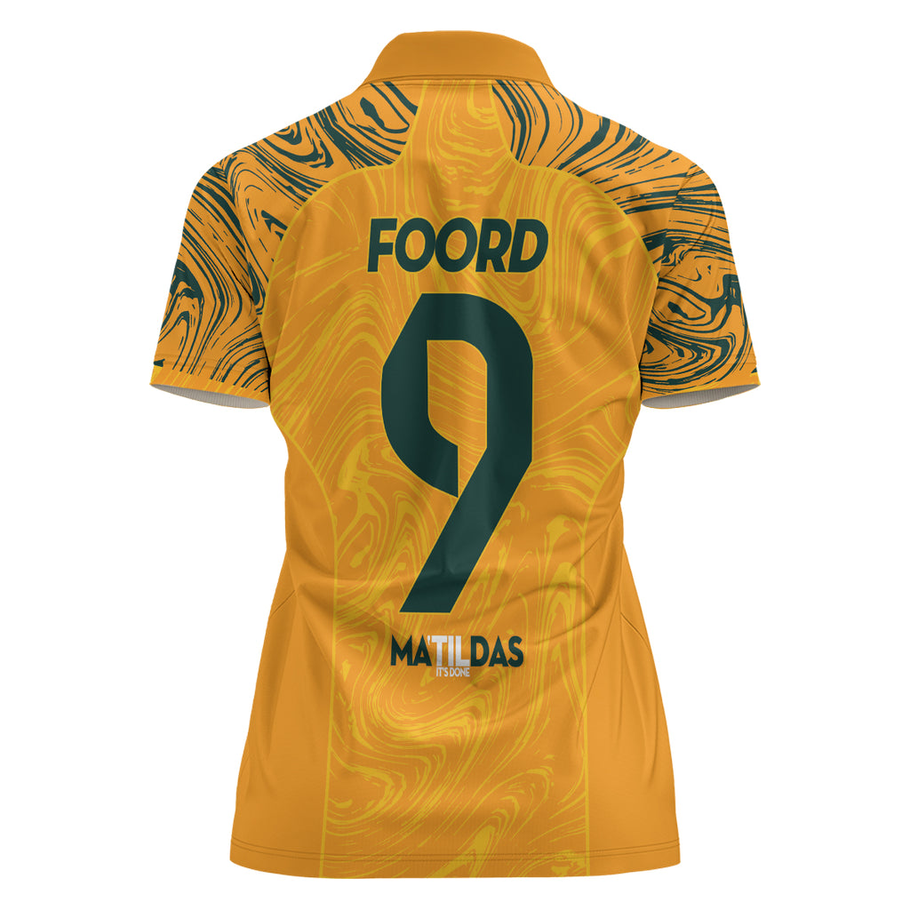 Caitlin Foord Australia Matildas Women Polo Shirt