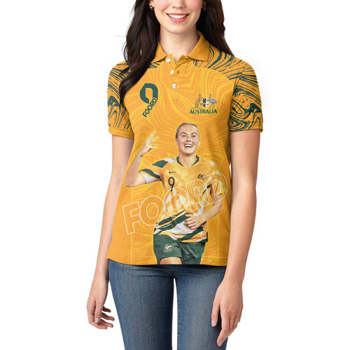 Caitlin Foord Australia Matildas Women Polo Shirt