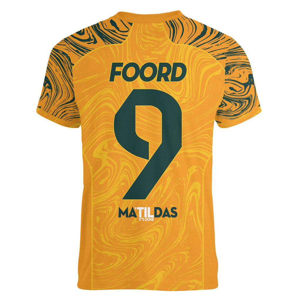 Caitlin Foord Australia Matildas Women V-Neck T-Shirt