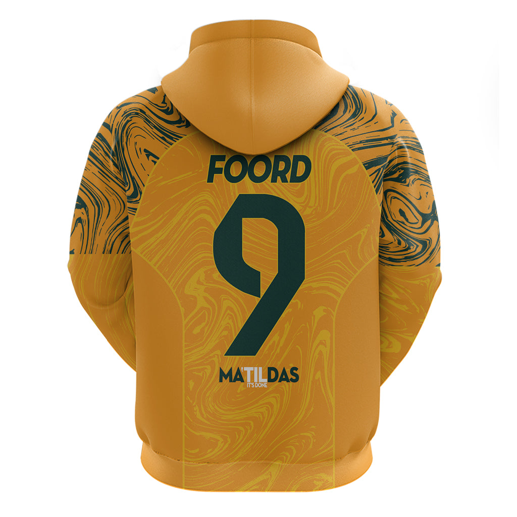 Caitlin Foord Australia Matildas Zip Hoodie