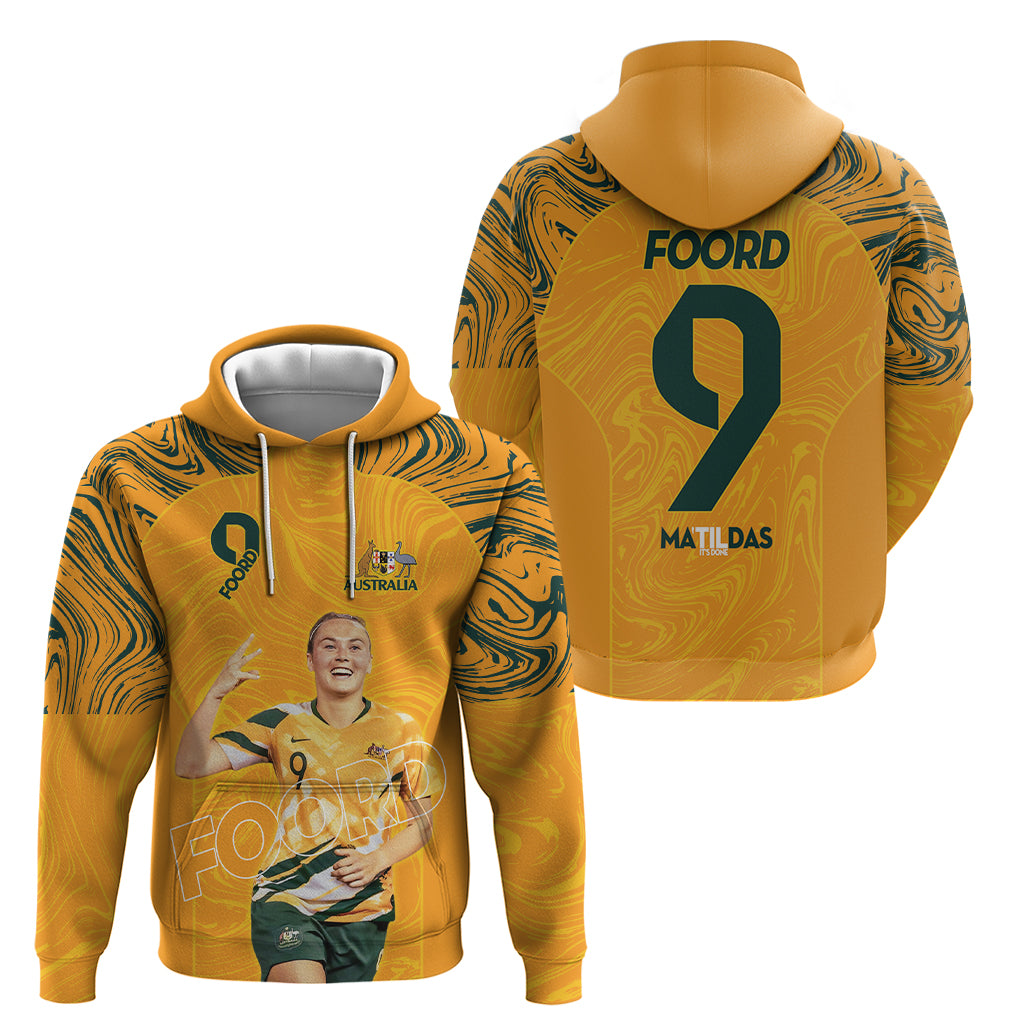 Caitlin Foord Australia Matildas Zip Hoodie