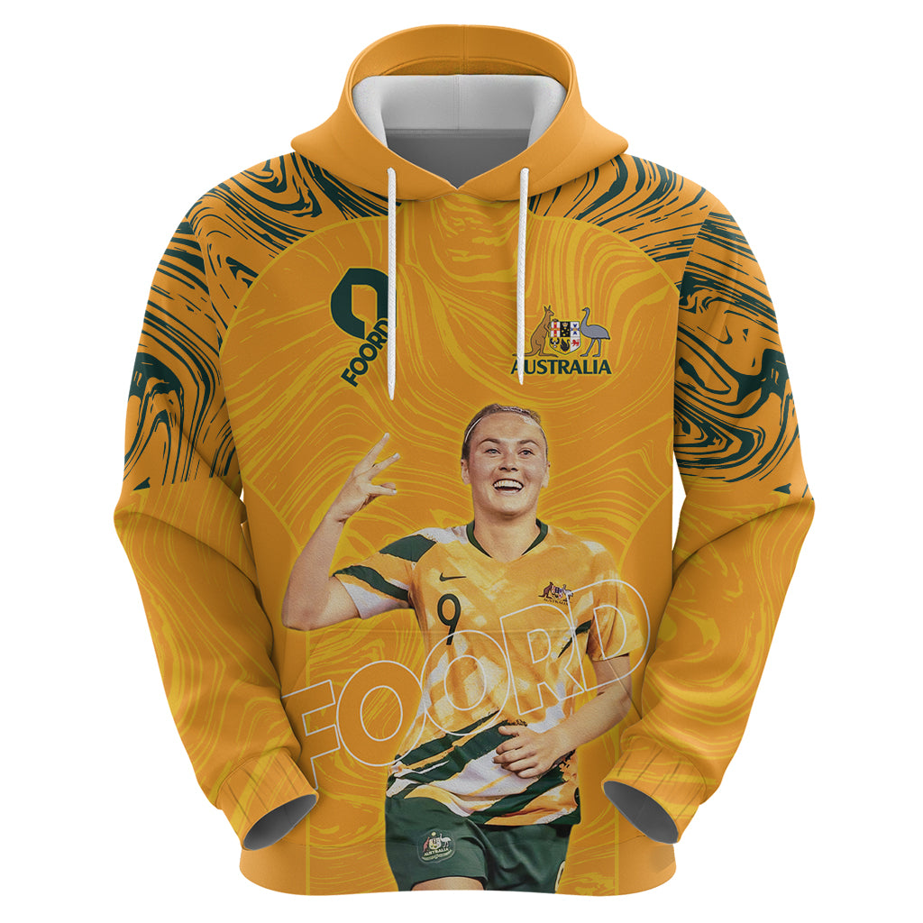 Caitlin Foord Australia Matildas Zip Hoodie