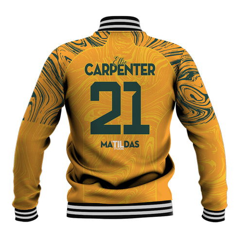 Ellie Carpenter Australian Matildas Baseball Jacket