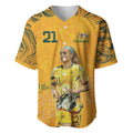 Ellie Carpenter Australian Matildas Baseball Jersey