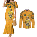 Ellie Carpenter Australian Matildas Couples Matching Mermaid Dress and Long Sleeve Button Shirt