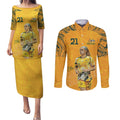 Ellie Carpenter Australian Matildas Couples Matching Puletasi and Long Sleeve Button Shirt