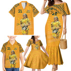 Ellie Carpenter Australian Matildas Family Matching Mermaid Dress and Hawaiian Shirt