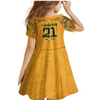 Ellie Carpenter Australian Matildas Family Matching Mermaid Dress and Hawaiian Shirt