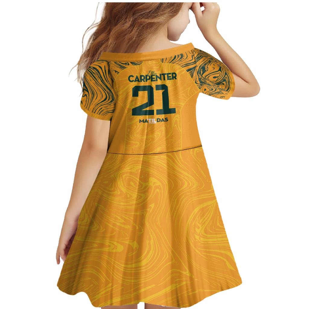 Ellie Carpenter Australian Matildas Family Matching Mermaid Dress and Hawaiian Shirt
