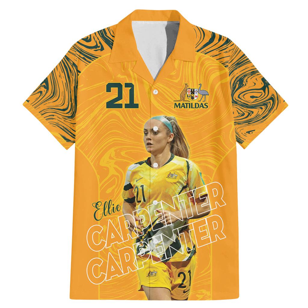 Ellie Carpenter Australian Matildas Family Matching Mermaid Dress and Hawaiian Shirt