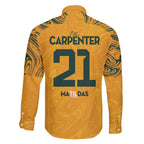 Ellie Carpenter Australian Matildas Family Matching Short Sleeve Bodycon Dress and Hawaiian Shirt