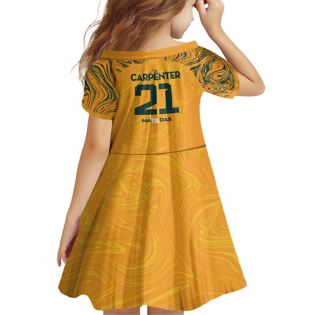 Ellie Carpenter Australian Matildas Family Matching Tank Maxi Dress and Hawaiian Shirt
