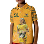 Ellie Carpenter Australian Matildas Kid Polo Shirt