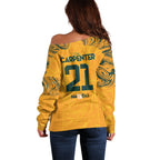 Ellie Carpenter Australian Matildas Off Shoulder Sweater