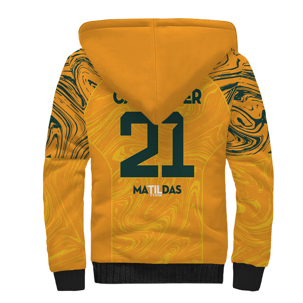Ellie Carpenter Australian Matildas Sherpa Hoodie