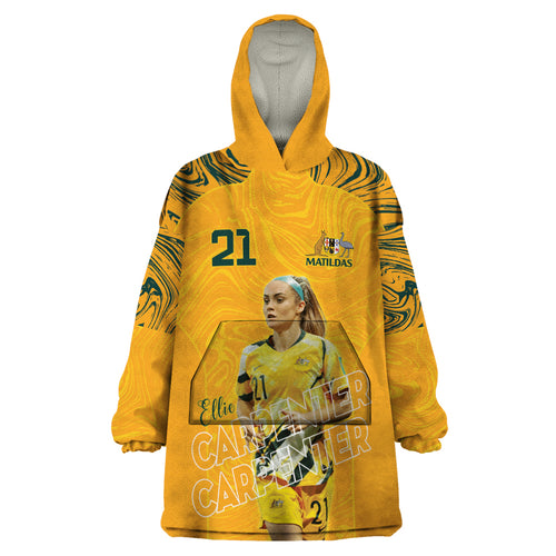 Ellie Carpenter Australian Matildas Wearable Blanket Hoodie