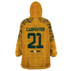 Ellie Carpenter Australian Matildas Wearable Blanket Hoodie