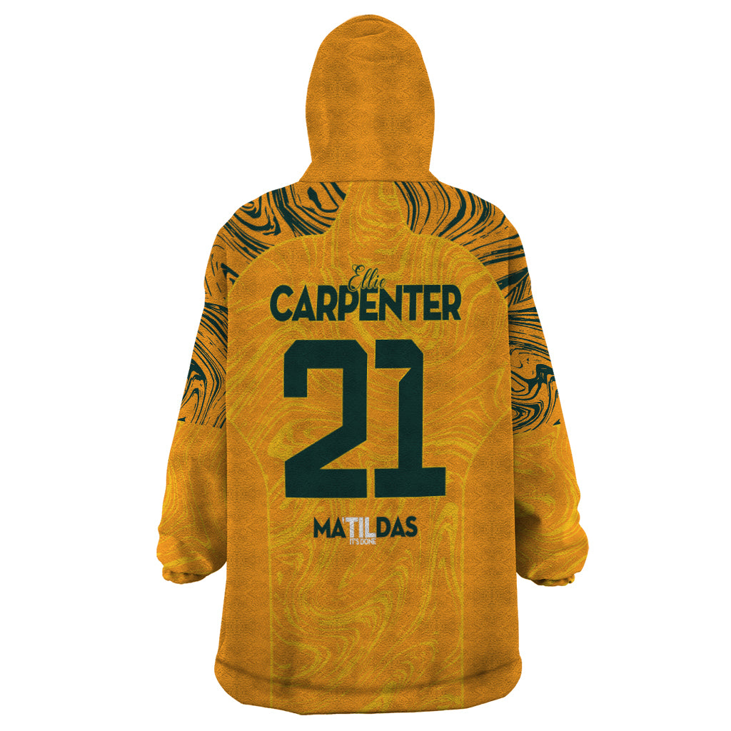 Ellie Carpenter Australian Matildas Wearable Blanket Hoodie