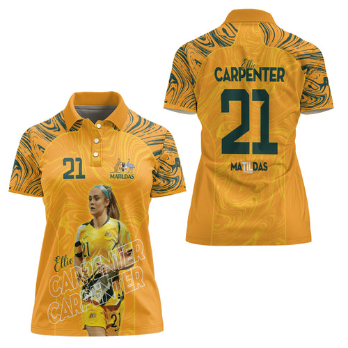Ellie Carpenter Australian Matildas Women Polo Shirt