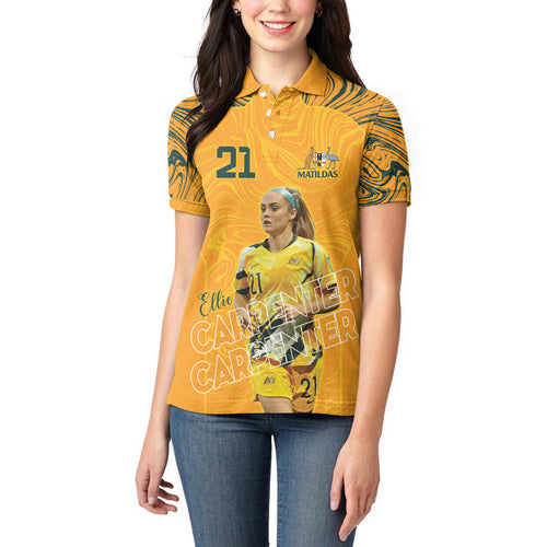 Ellie Carpenter Australian Matildas Women Polo Shirt