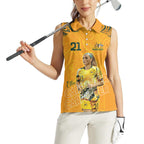 Ellie Carpenter Australian Matildas Women Sleeveless Polo Shirt