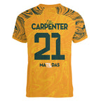 Ellie Carpenter Australian Matildas Women V-Neck T-Shirt