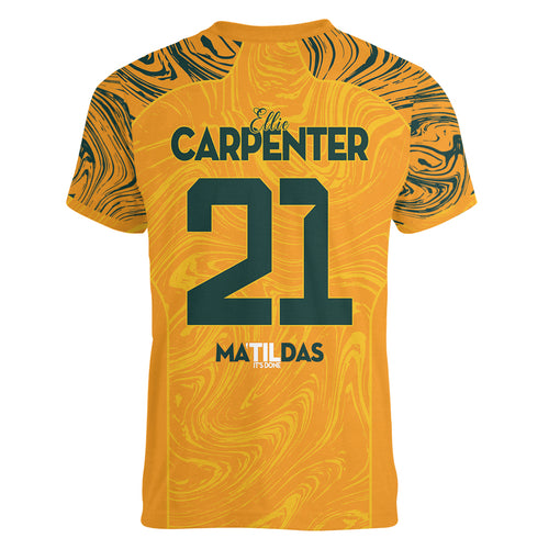 Ellie Carpenter Australian Matildas Women V-Neck T-Shirt