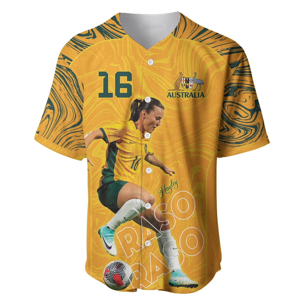 Hayley Raso Australia Matildas Baseball Jersey