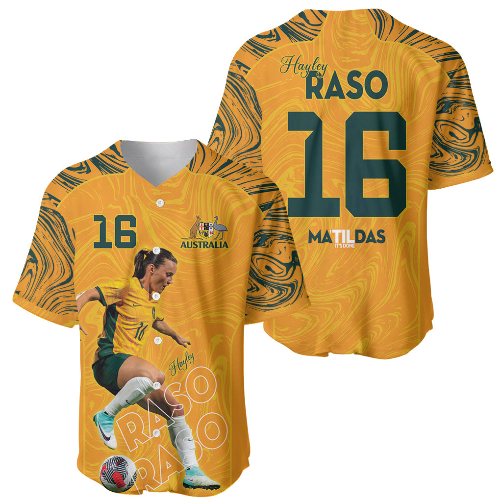 Hayley Raso Australia Matildas Baseball Jersey