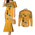 Hayley Raso Australia Matildas Couples Matching Mermaid Dress and Long Sleeve Button Shirt