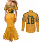 Hayley Raso Australia Matildas Couples Matching Mermaid Dress and Long Sleeve Button Shirt