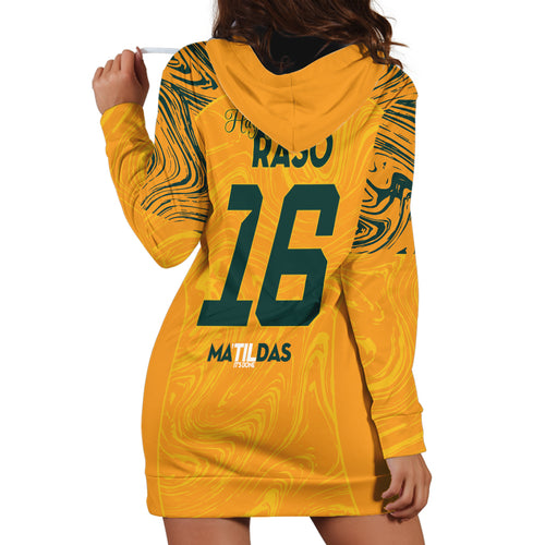 Hayley Raso Australia Matildas Hoodie Dress