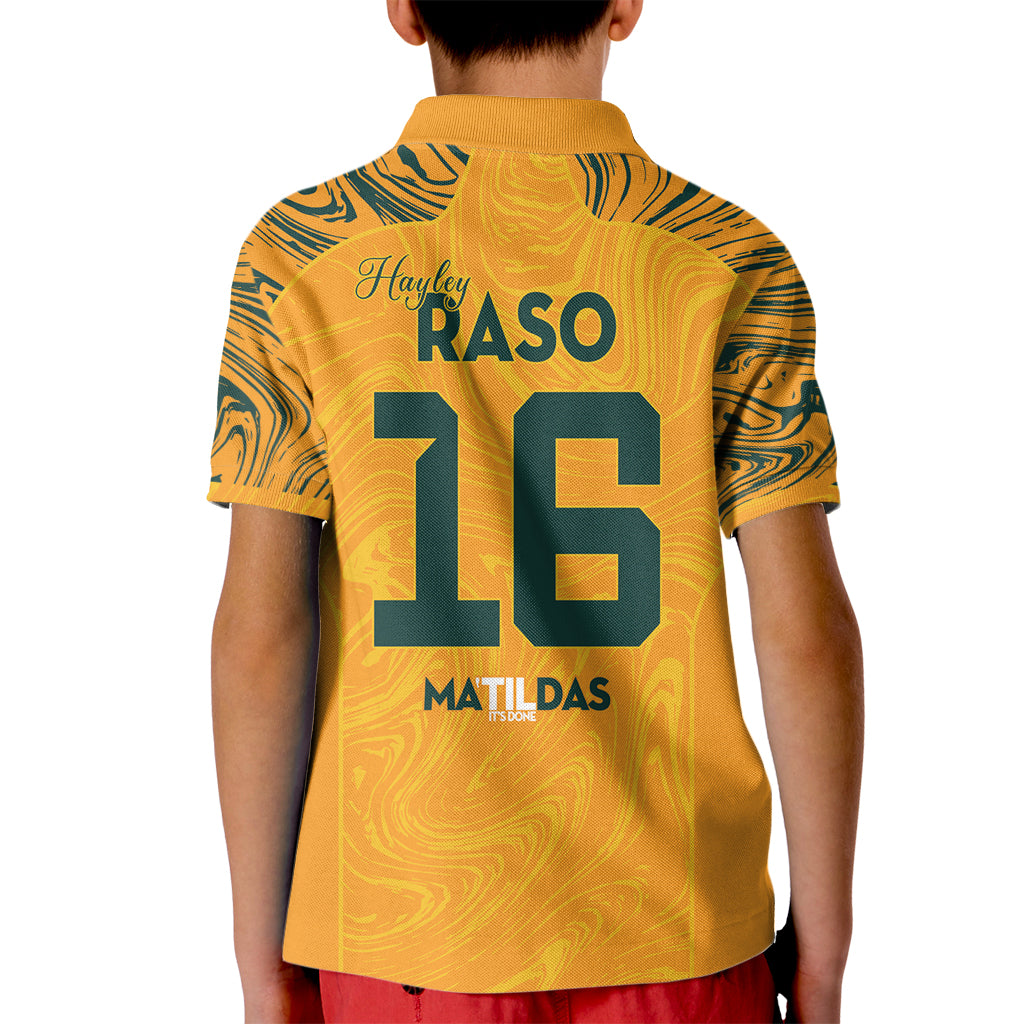 Hayley Raso Australia Matildas Kid Polo Shirt