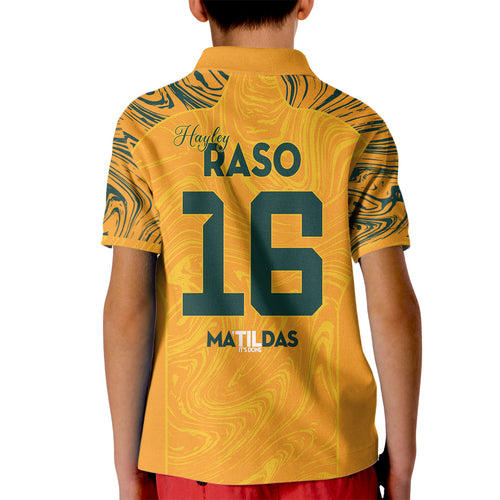 Hayley Raso Australia Matildas Kid Polo Shirt