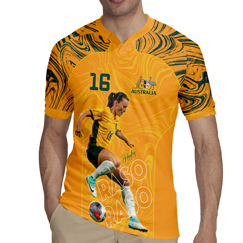 Hayley Raso Australia Matildas Rugby Jersey