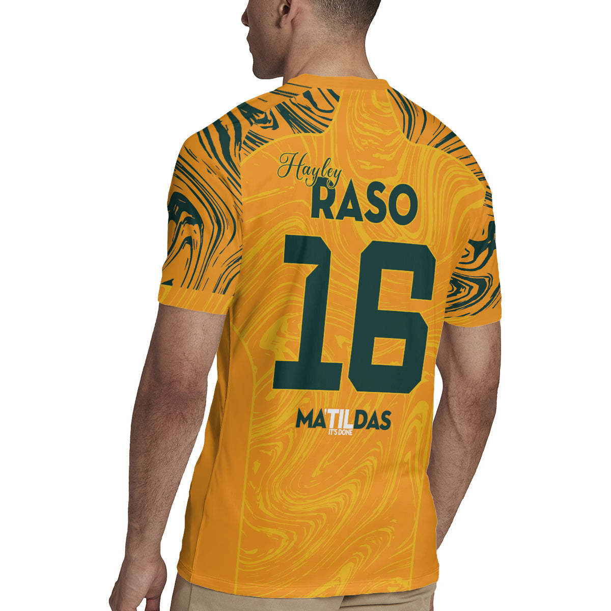 Hayley Raso Australia Matildas Rugby Jersey